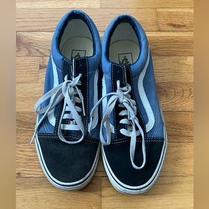 Vans Old Skool Size 10 Navy Shoes